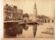 Photo Albuminée Amsterdam  Format 27/21 Contre Collé Sur Carton 2 Photos Recto Verso - Old (before 1900)