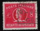 PERFIN ITALIA REPUBBLICA - 1947: RECAPITO AUTORIZZATO - Valore Usato Da Lire 8 (PERFIN) - In Ottime Condizioni. - Perforiert/Gezähnt