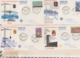 9/590 Premier Jour FDC 1958 VILLES DE FRANCE RECONSTRUITES SETE LE HAVRE MAUBEUGE ST DIE Lot De 4 - 1950-1959