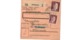 Allemagne  / Colis Postal  / Départ Waldsassen  / Pour Pfarrebersweiler ( Farébersviller ) /  15-3-43 - Covers & Documents