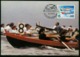 Mk Faroe Islands Maximum Card 1989 MiNr 186 | Sports, Rowing - Féroé (Iles)