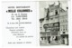 Calendrier De Poche - 1961 - Hôtel Restaurant Mille Colonnes La Louvière - Propr. M. & Mme De Nayer-Bredas - 2 Scans - Petit Format : 1961-70