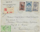 MADAGASCAR - 1944 - EMISSION DE LONDRES + FRANCE LIBRE + NEW YORK - ENVELOPPE RECO De TANANARIVE LABORDE - Briefe U. Dokumente