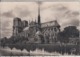 Carte Postale Notre Dame PARIS (Gandon N° 885 Obl. Cachet Type A6 Du 27.8.53) à Montchanin-les-Mines (Saône Et Loire) - Covers & Documents