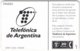 ARGENTINIA A-325 Chip Telefonica - Landscape, Mountain - Used - Argentine