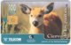 ARGENTINIA A-344 Chip Telecom - Animal, Deer - Used - Argentina