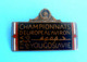 1956 FISA EUROPEAN ROWING CHAMPIONSHIP - Large Participant Enamel Badge * Aviron Rudersport Rudern Rudernd Remo Remare - Roeisport