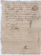 VP15.975 - ARGENTAT - Cachet De Généralité De LIMOGES - Acte De 1786 Concernant Mr LACHAMP à NEUVILLE - Timbri Generalità