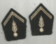 écusson Tissu , Militaria   , 2 Scans , LOT DE 2 - Stoffabzeichen