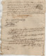 VP15.980 - ARGENTAT - Cachet De Généralité De LIMOGES - Acte De 1787 - Mr LACHAMP Contre Mr LAFON à NEUVILLE - Matasellos Generales