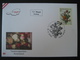 Österreich- FDC Treuebonusmarke Blumenstrauß Mit Sonderstempel - Lettres & Documents