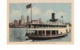 WINDSOR, Ontario, Canada, Lasalle Ferry Leaving Windsor, Old PECO White Border Postcard - Windsor