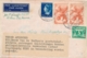 Nederland - Nederlands Indië - 1945 - Skymaster Post, Geweigerd/rejected En TERUG AFZENDER Met Strookje - Niederländisch-Indien