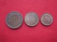 Chile Lot 03  Coins  Set 1942 20,50 And 1 Peso Km 177-178-179 - Chili