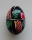 Wooden Egg Oeuf En Bois Folk Art Hand Painted Fait Main 5 - Eieren