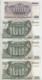 AUTRICHE - Lot De 4 Billet: 50 Et 100 Schilling - 1984- 1986 - Autriche