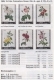 3212 ✅ Painting Art Flora Roses Blumen P.J.Redoute 1969 Ajman 6v+6v+S/s Set MNH ** 15ME Imperf Imp - Rosas