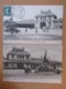 Vichy N°71 - La Gare / La Place De La Gare - 2 Cartes Animées, Une Circulée En 1907, L'autre Non-circulée - Vichy