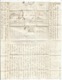 BOUCHES DU RHONE LETTRE FLEURON LAMBESC 1840 + BOITE F + ID ROUGE - 1801-1848: Precursors XIX