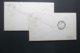 Great Britain: 1878 & 1879 Postal Envelopes To Glocestor, Etc.-Flap Faulty (#RU3) - Interi Postali