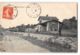 CPA 18 Morlac La Gare Et Le Train Tramway - Other & Unclassified