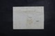 FRANCE / ALLEMAGNE - Cachet D'entrée " Bade Par Strasbourg " Sur Lettre En 1852 - L 45748 - Marques D'entrées