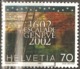 Switzerland: Full Set Of 2 Used Stamps,  2002, Mi#1782-1783 - Oblitérés