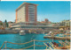 Lebanon Postcard Sent To Denmark Beirut 2-10-1967 (Phoenicia Hotel) Bended Card See The Water - Lebanon