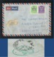 United Arab Emirates UAE Registered Used Cover Abu Dhabi 1980 Back Side Postmark See Scan - Abu Dhabi