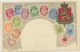 78-126 Norway Stamps On Postcard - Noorwegen