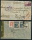 WW2 Airmail Censor Covers X 7 Argentina LATI, Uraguay, El Salvador, Chile - Germany USA Switzerland - Covers & Documents