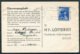 1946 Norway 3 X Gjennomgangsladd Lotteriet Lottery Postcard. Oslo Brumundaal - Covers & Documents