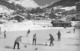 LEUKERBAD → Eisbahn Mit Curler Und Der Gitzifurgge, Ca.1960 - Sonstige & Ohne Zuordnung