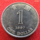 Hong Kong 1 One Dollar 1997 KM# 69a  Hongkong Hong-Kong - Hong Kong