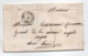 - Lettre USSEL-SUR-SARSONNE (Corrèze) Pour ANGERS (Maine-et-Loire) 13 NOV 1847 - Taxe Manuscrite 5 Décimes - - 1801-1848: Précurseurs XIX