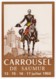 Carte Postale Du 136° Carrousel De Saumur 1985, Avec Cachets Commémoratifs De L'EAABC Sur Triptyque YT 2369A - Bolli Commemorativi