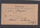 ERLAUBNISS ZUR BESICHTIGUNG DER BURG ELTZ. STEMPEL "VUKOVAR". - Postal Stationery