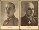 WW2 Finland Army Officer Postcards X 10. Heinrichs Nenonen Oesch Tuompo Siilasvuo Pajari Tapola Blick Malmberg Airo - Finlande