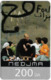 Algeria - Nedjma - Football - Zinedine Zidane And Kids, Exp.30.09.2008, GSM Refill 200DA, Used - Algerien