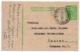 1955 YUGOSLAVIA, SLOVENIA, TPO 3 SEZANA-BEOGRAD-GEVGELIJA, STATIONERY CARD, USED - Postal Stationery