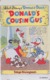 TC NEUVE Japon / 110-206554 - DISNEY DISNEYLAND - MOVIE POSTER - DONALD DUCK & His Cousin GUS Parapluie - Japan MINT Pc - Disney