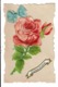 CPA-Carte Postale Avec Un Léger Relief France-Souhaits Sincères Avec Une Rose Et Un Noeud -VM8435 - Nouvel An