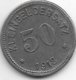 *notgeld  Querfurt 50 Pfennig 1918   Fe   435.4 - Andere & Zonder Classificatie