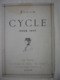 CYCLISME PUBLICITE CHALET DU TOURING CLUB Paris Bois De Boulogne Extrait Document De 1896 Vélo Cycle Bicyclette - Cycling