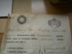 Old School Diploma 1846 In Gimnasio 6 Kreuzer Tax Stamps Anni 1846 - Diploma & School Reports