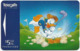 New Zealand - Advertising Cards - Donald Duck I - Playing Golf, 1995, 5$, 11.850ex, Used - Neuseeland