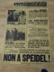 Affiche Fédération Nationale Des Déportés Contre Général H.SPEIDEL  1956/57 - 1939-45
