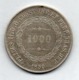 BRAZIL, 1000 Reis, 1850, Silver, KM #459 - Brasil