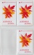 UKRAINE 1997 GOLD AUTUMN 3 DIFFERENT CARDS - Ukraine