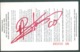 CART RACING  -  HOMESTEAD-MIAMI 2000 - MARK BLUNDELL   AUTOGRAPH ON  PADDOCK PASS  ADMITTANCE TICKET  YEAR 2000 - Autogramme